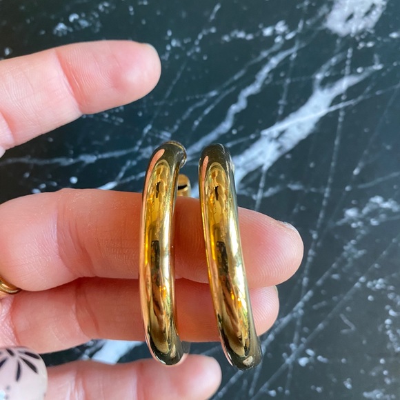 Jennifer Fisher 2" Samira Hoops - Picture 3 of 6